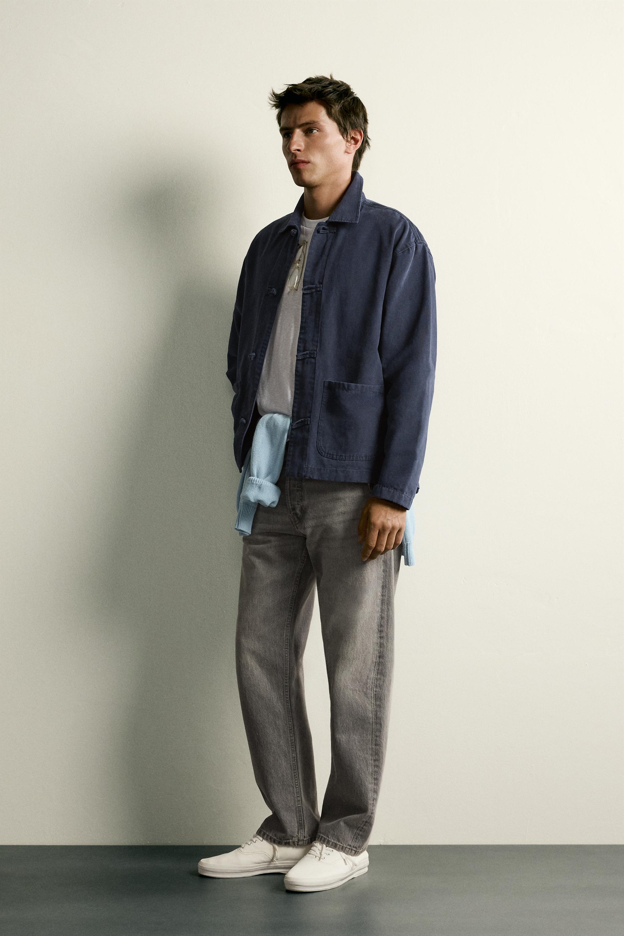 KNOT FROG FASTENING REGULAR FIT OVERSHIRT